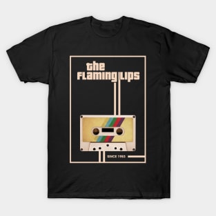 The Flaming Lips Music Retro Cassette Tape T-Shirt